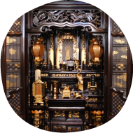 唐木仏壇のクリーニング 洗浄・修復