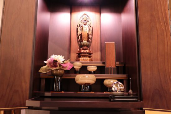 現代仏壇　剱（つるぎ）ウォ―ルナット